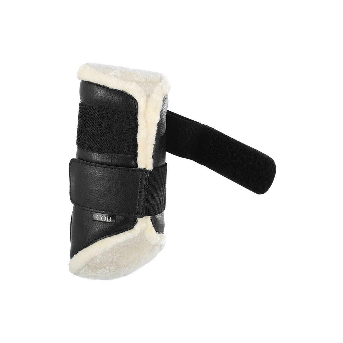 Acavallo Front Brushing Boots Faux Sheepskin