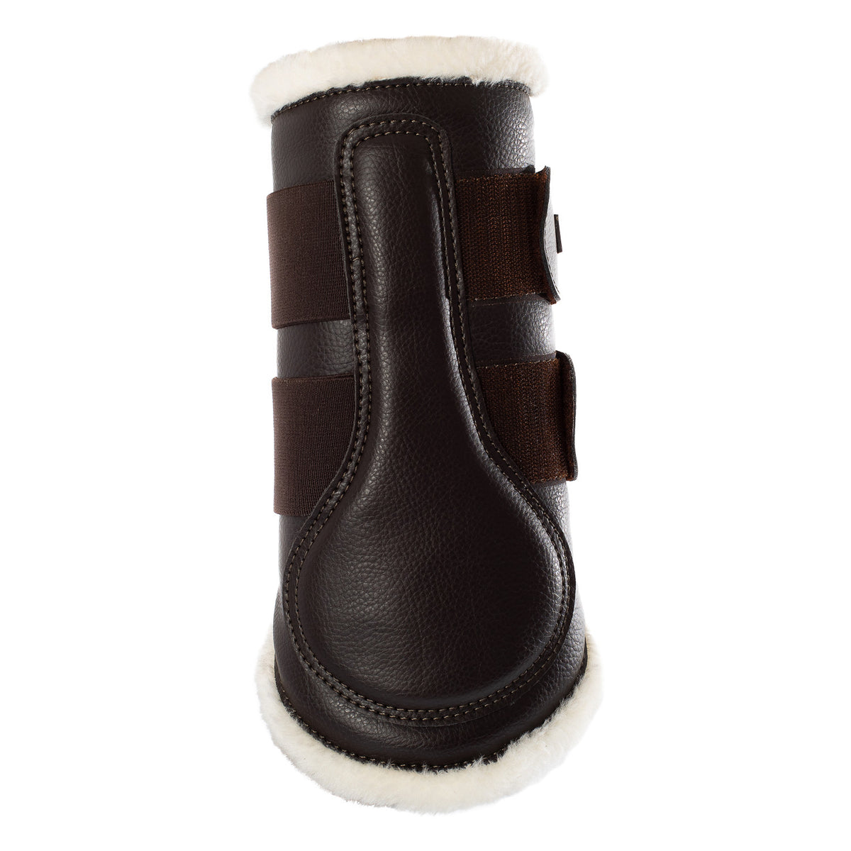 Acavallo Front Brushing Boots Faux Sheepskin