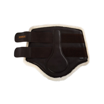 Acavallo Front Brushing Boots Faux Sheepskin