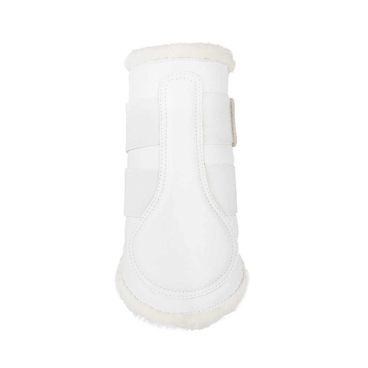 Acavallo Front Brushing Boots Faux Sheepskin