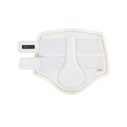 Acavallo Front Brushing Boots Faux Sheepskin