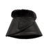Bell boots faux sheepskin & hook-and-loop closure.