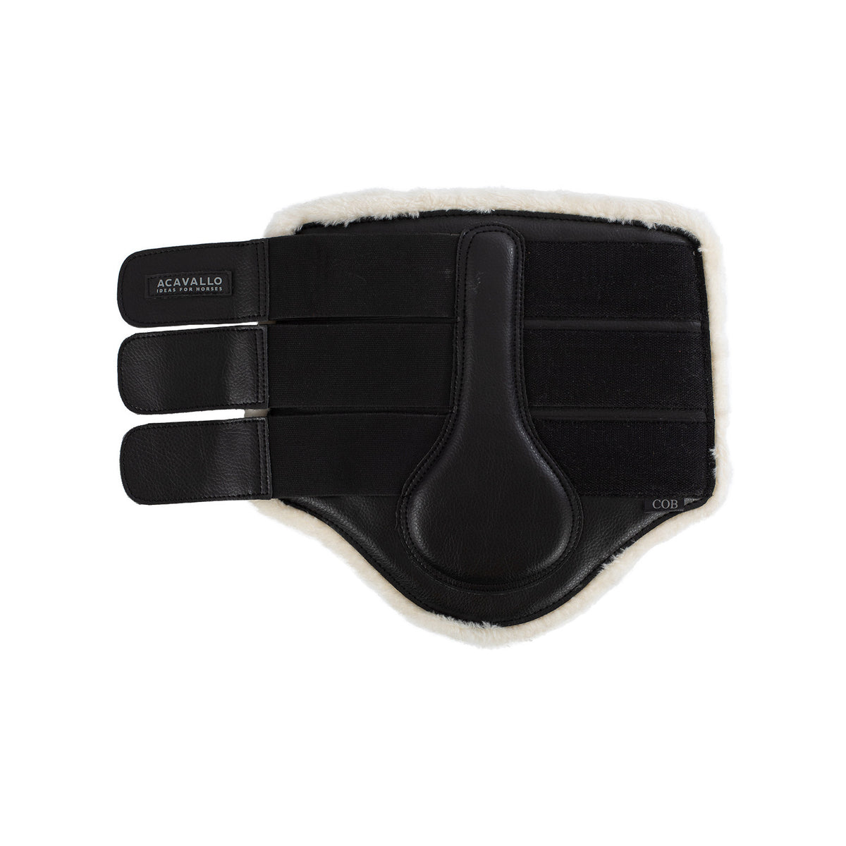 Acavallo Hind Brushing Boots Faux Sheepskin