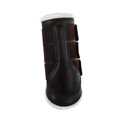 Acavallo Hind Brushing Boots Faux Sheepskin