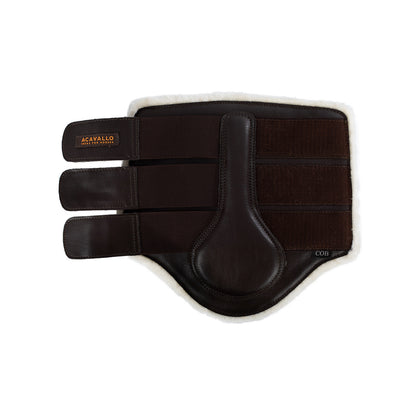 Acavallo Hind Brushing Boots Faux Sheepskin
