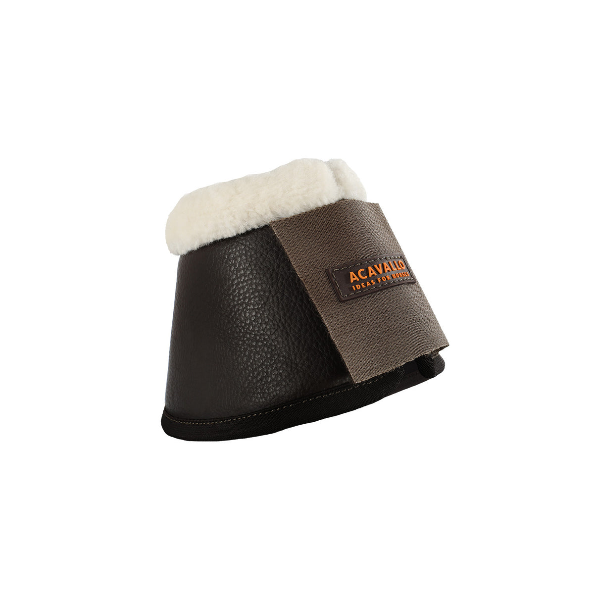 Acavallo Bell Boots Eco-Leather &amp; Faux Sheepskin