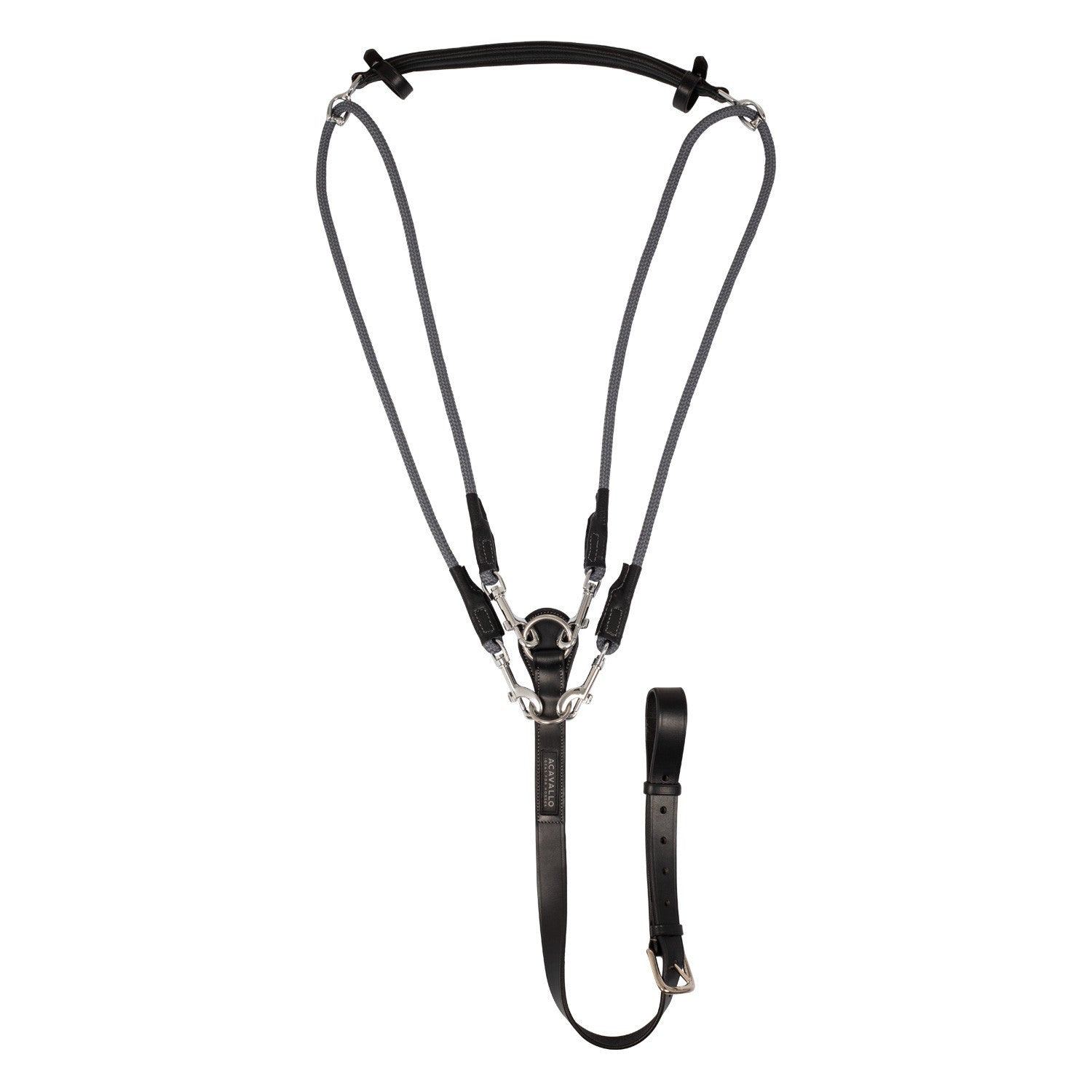 Gogue calfskin &amp; nylon.