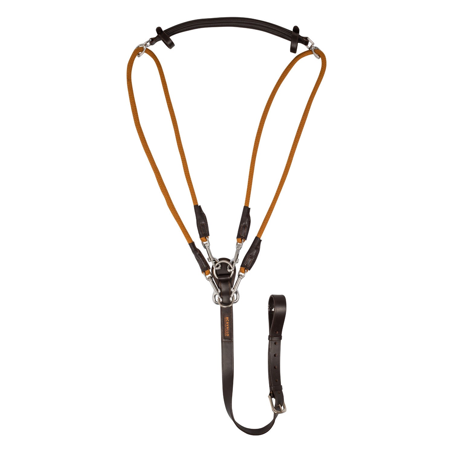 Gogue calfskin &amp; nylon.