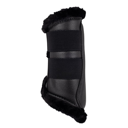 Acavallo Front Brushing Boots Eco-Leather &amp; Faux Sheepskin