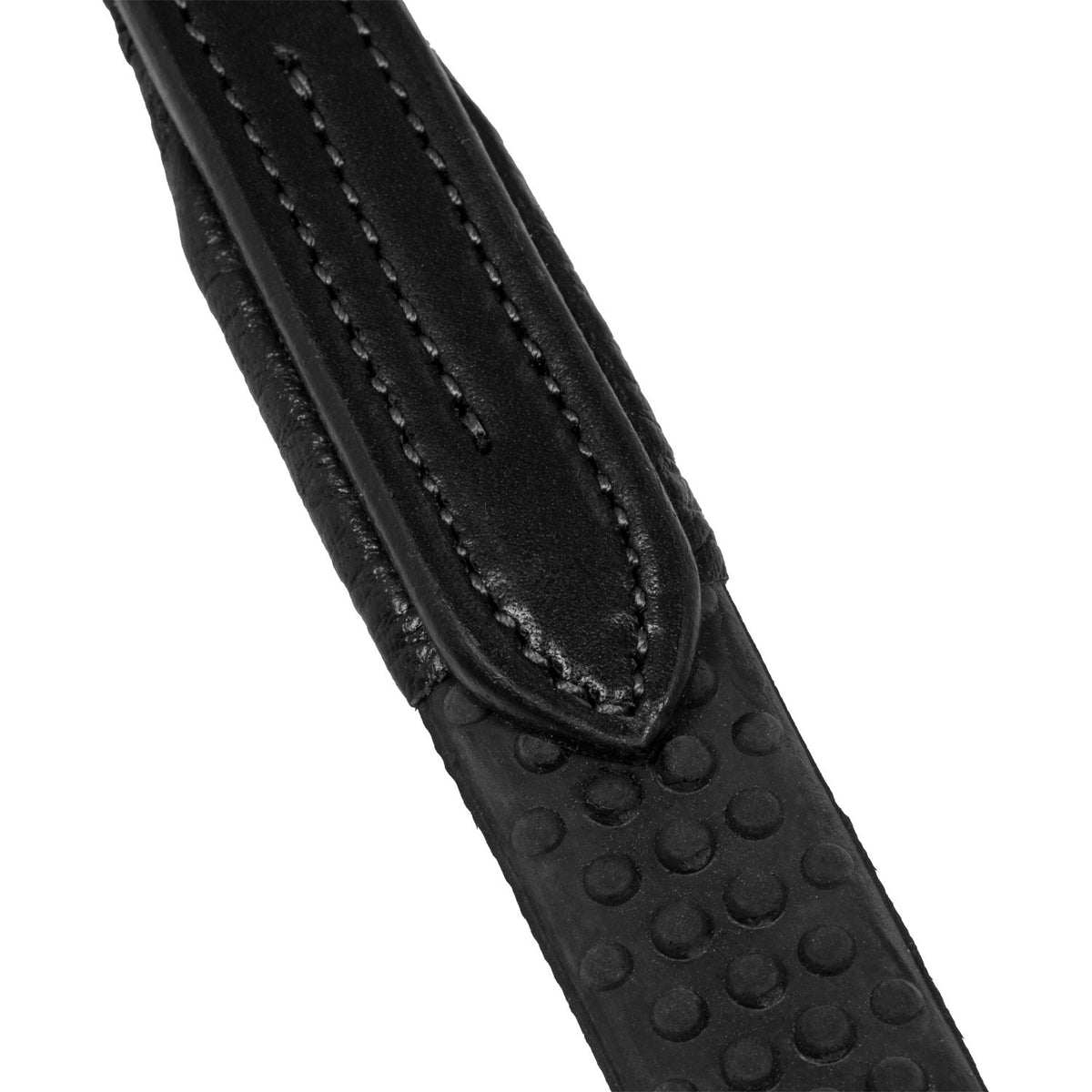 Acavallo Reins Leather &amp; Rubber Grip