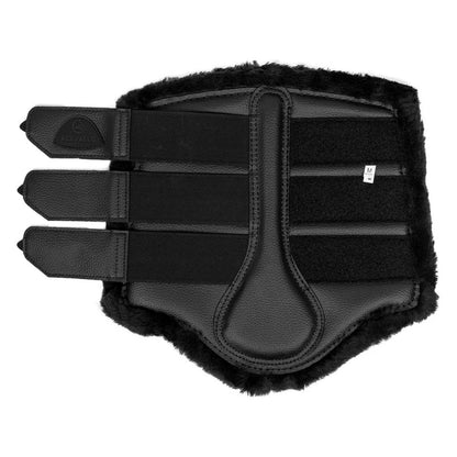 Acavallo Hind Brushing Boots Faux Leather &amp; Faux Sheepskin