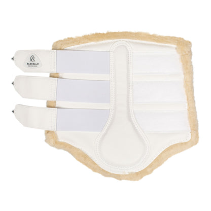 Acavallo Hind Brushing Boots Faux Leather &amp; Faux Sheepskin