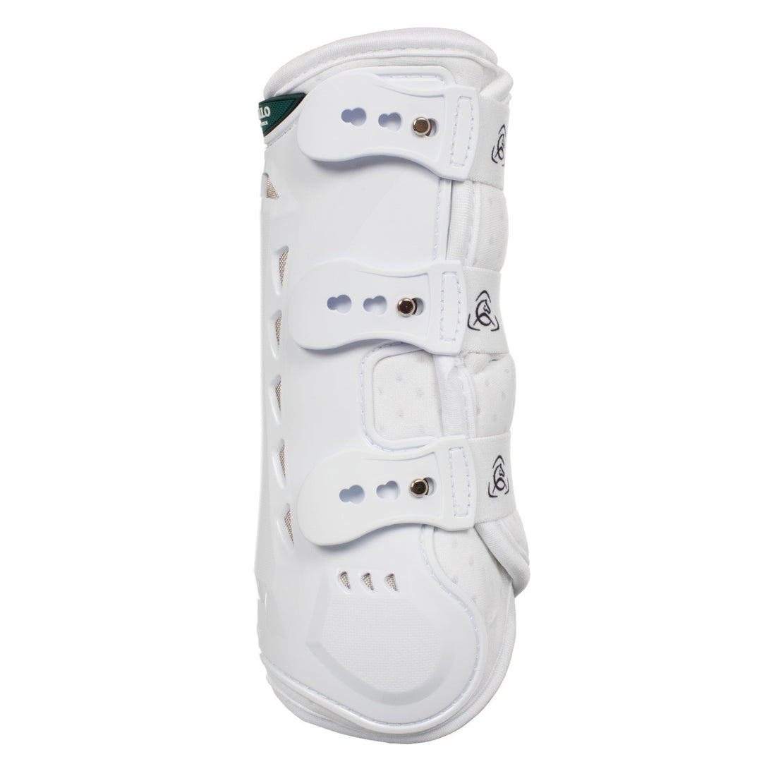 Anatomical front dressage boots.