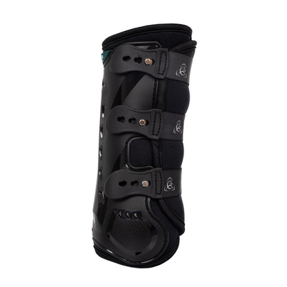 Anatomical hind dressage boots.