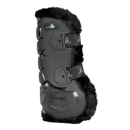 Skeleton Dynamic Zone boots with synthetic sheepskin.