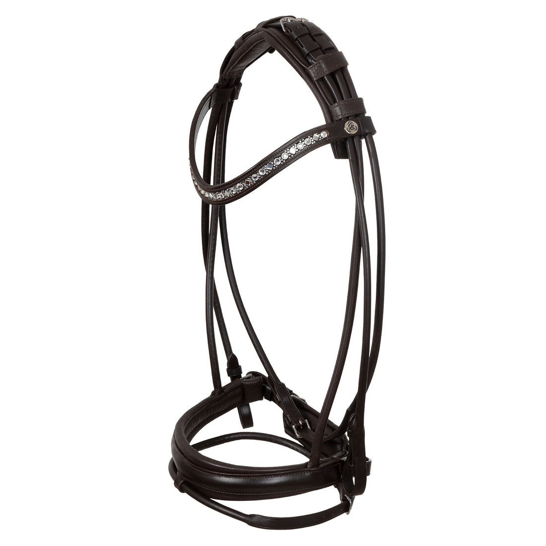 Iris bridle calfskin.
