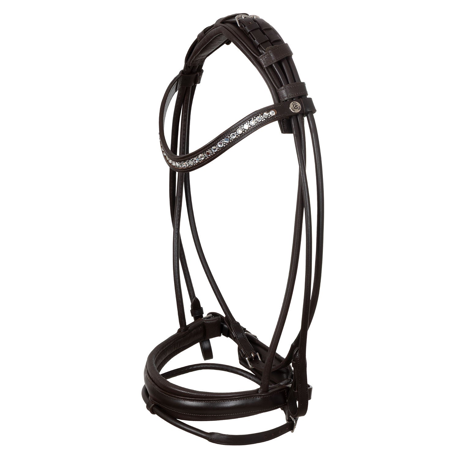 Iris bridle calfskin.