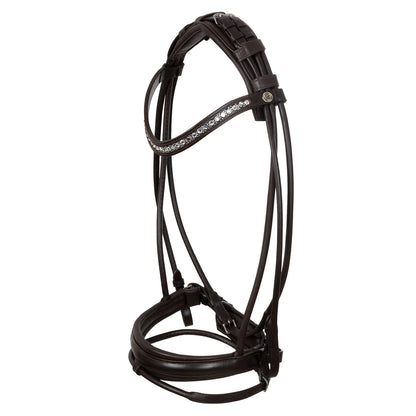 Iris bridle calfskin.