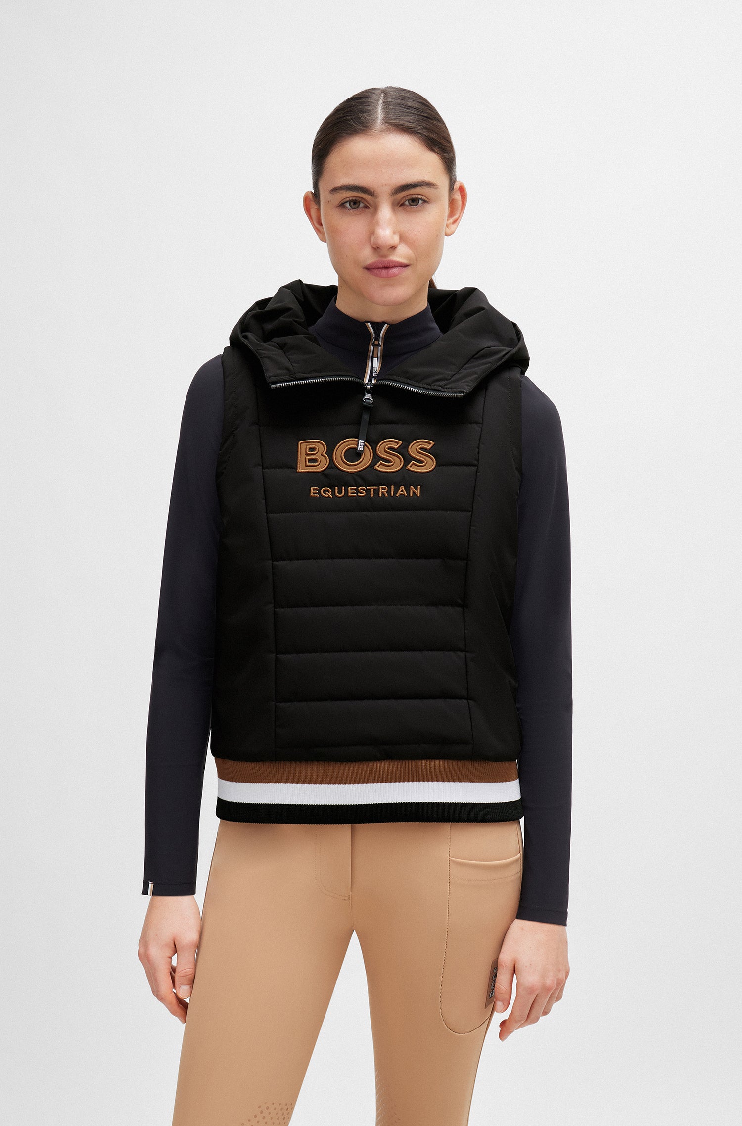 Boss Fanny Ladies Puffa Hoodie