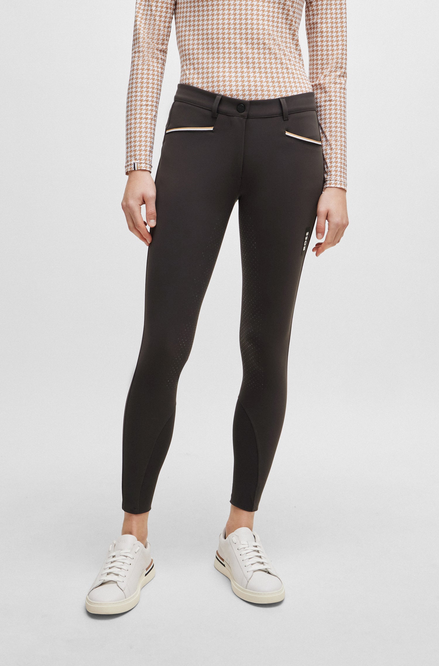 Boss Heather Full Grip Ladies Breeches *Pre-order for dispatch within approximately 2 weeks*