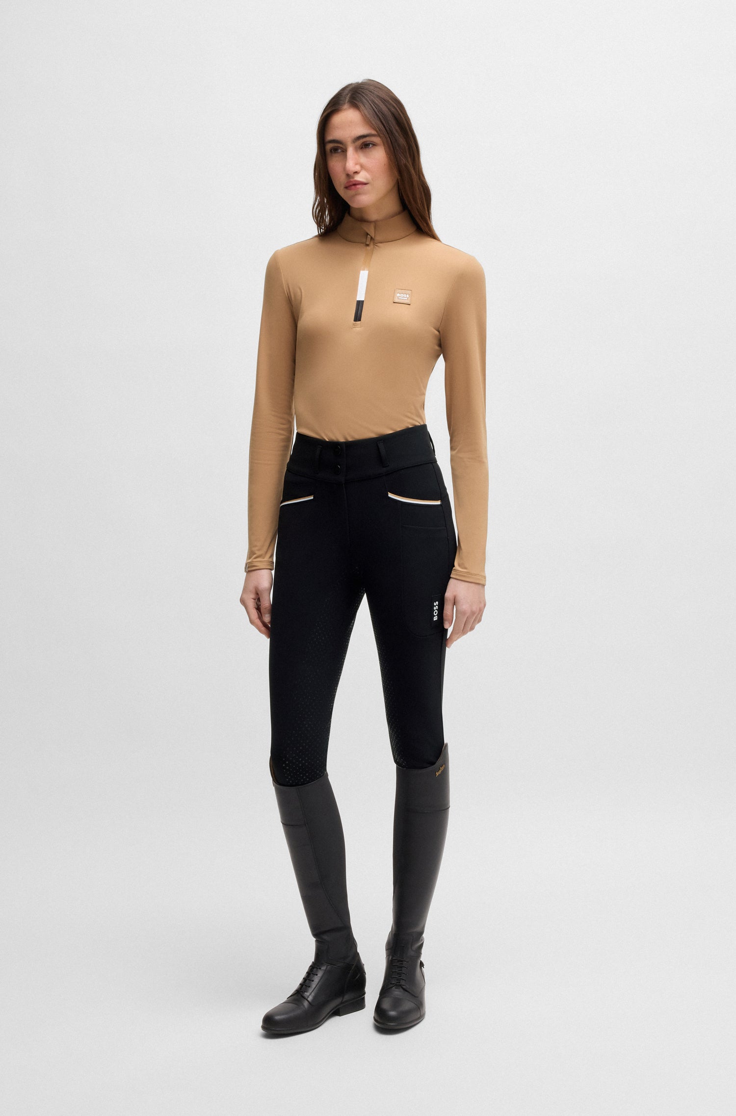 Boss Hailey High-Waist Winter Full Grip Breeches AW25*Pre-order for dispatch within approximately 2 weeks*.