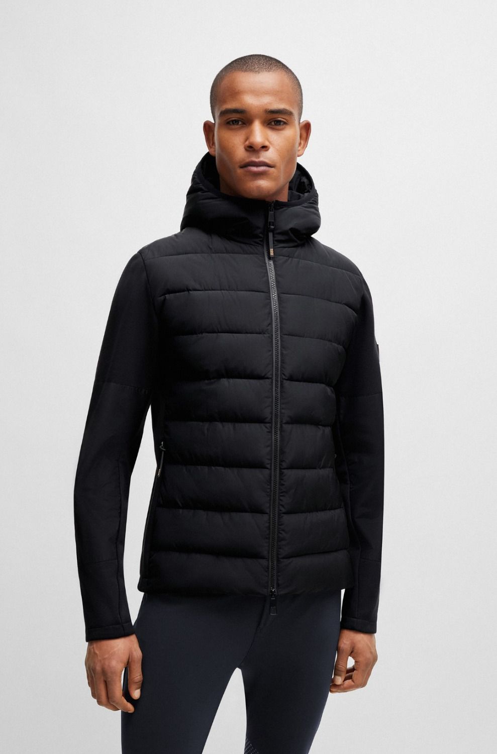 Boss Jeff Hybrid Mens Puffer Jacket