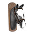DERBY BRIDLE WITH  GOLD CLINCHER AND RUBBER REINS.