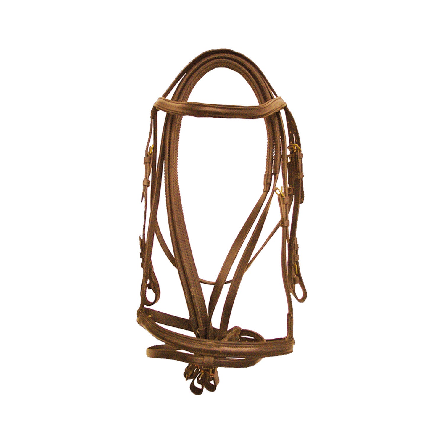 DERBY BRIDLE WITH RUBBER REINS.