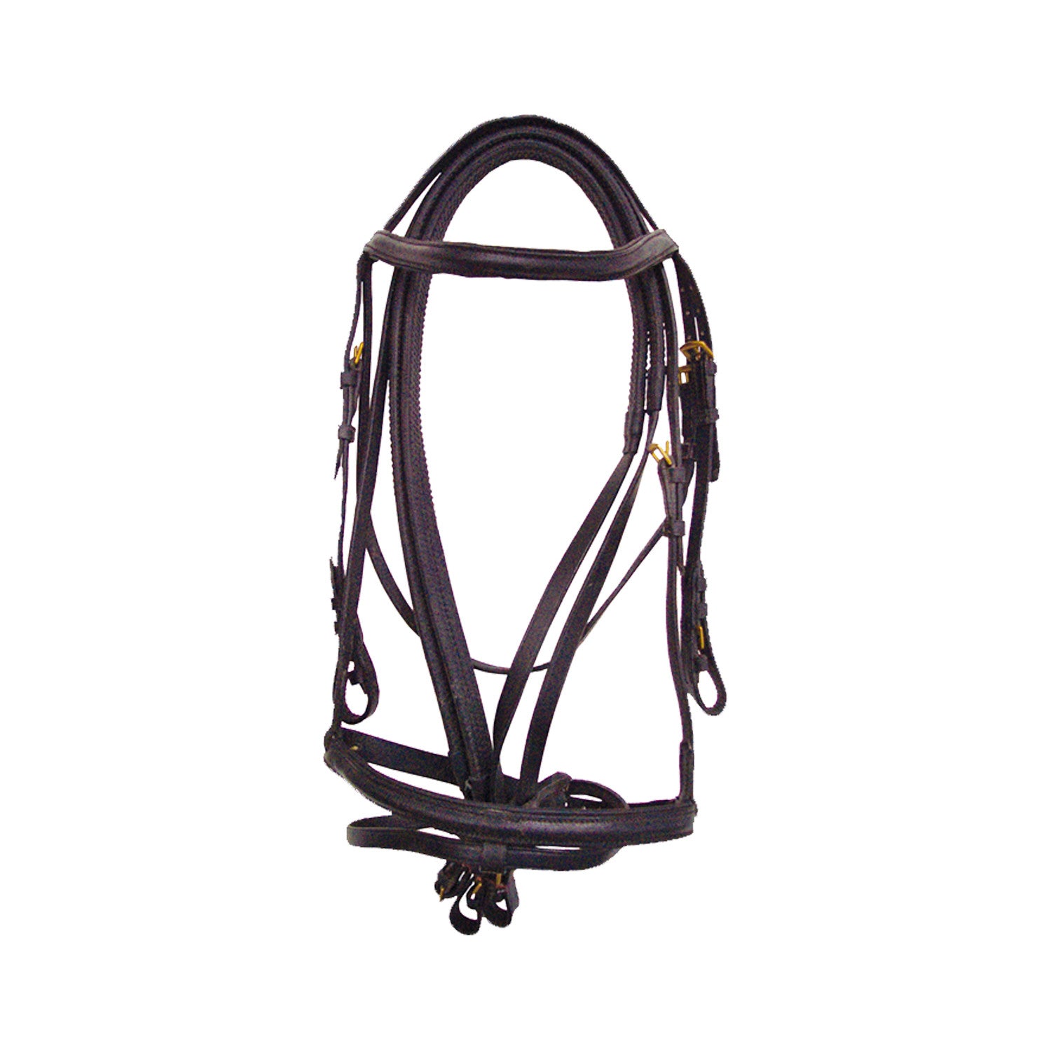 DERBY BRIDLE WITH RUBBER REINS.