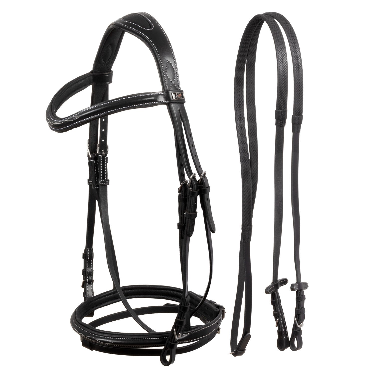 SUPREME BRIDLE STITCHING MODEL W/REINS.
