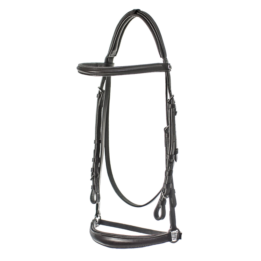 SUPREME DROP NOSEBAND BRIDLE GERMAN STYLE.