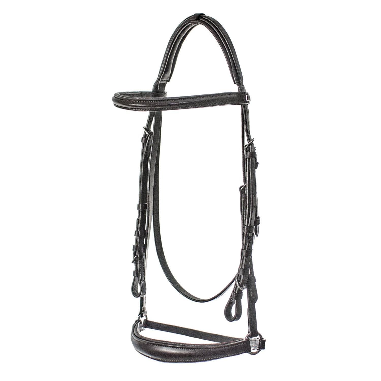 SUPREME DROP NOSEBAND BRIDLE GERMAN STYLE.