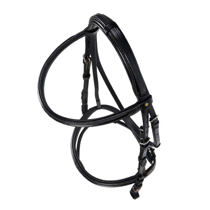 Leather English bridle with embroideries NEW