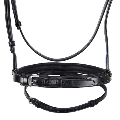 Leather English bridle with embroideries NEW