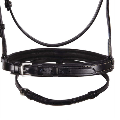 Leather English bridle with embroideries NEW