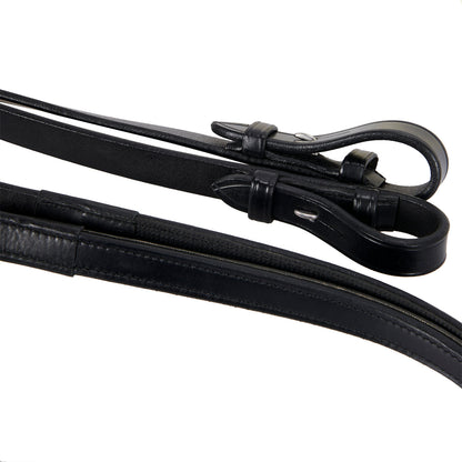 Dressage smooth leather bridle