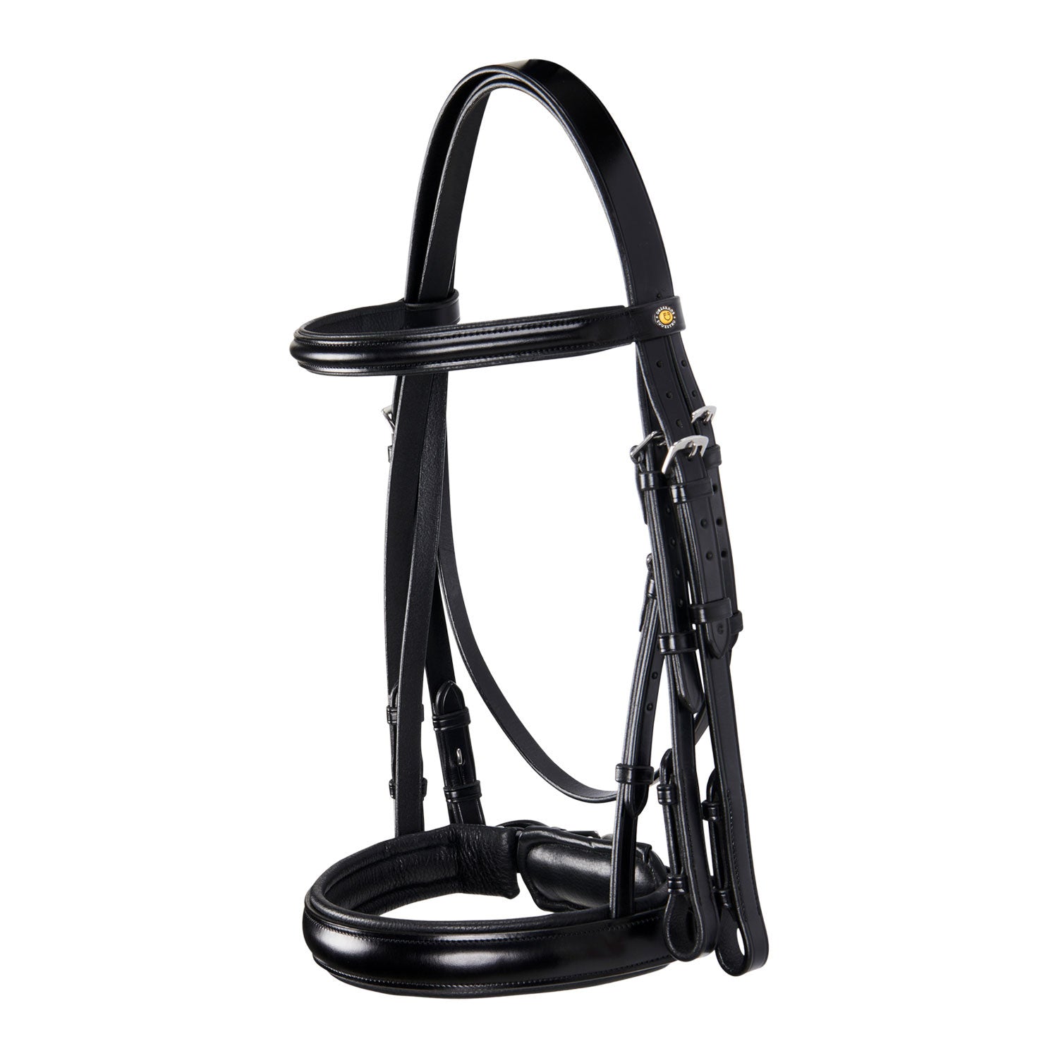 LEATHER DRESSAGE BRIDLE.