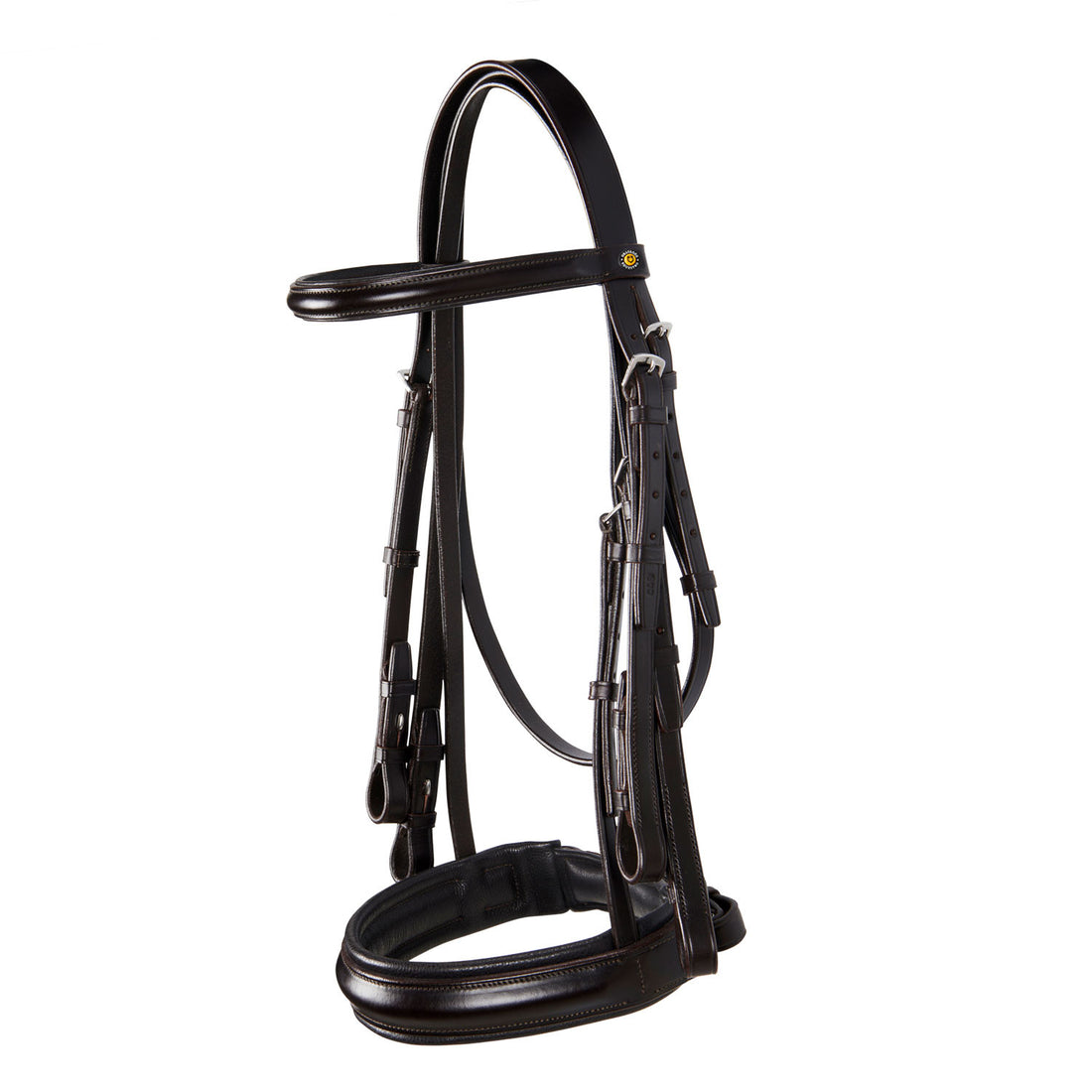 LEATHER DRESSAGE BRIDLE.