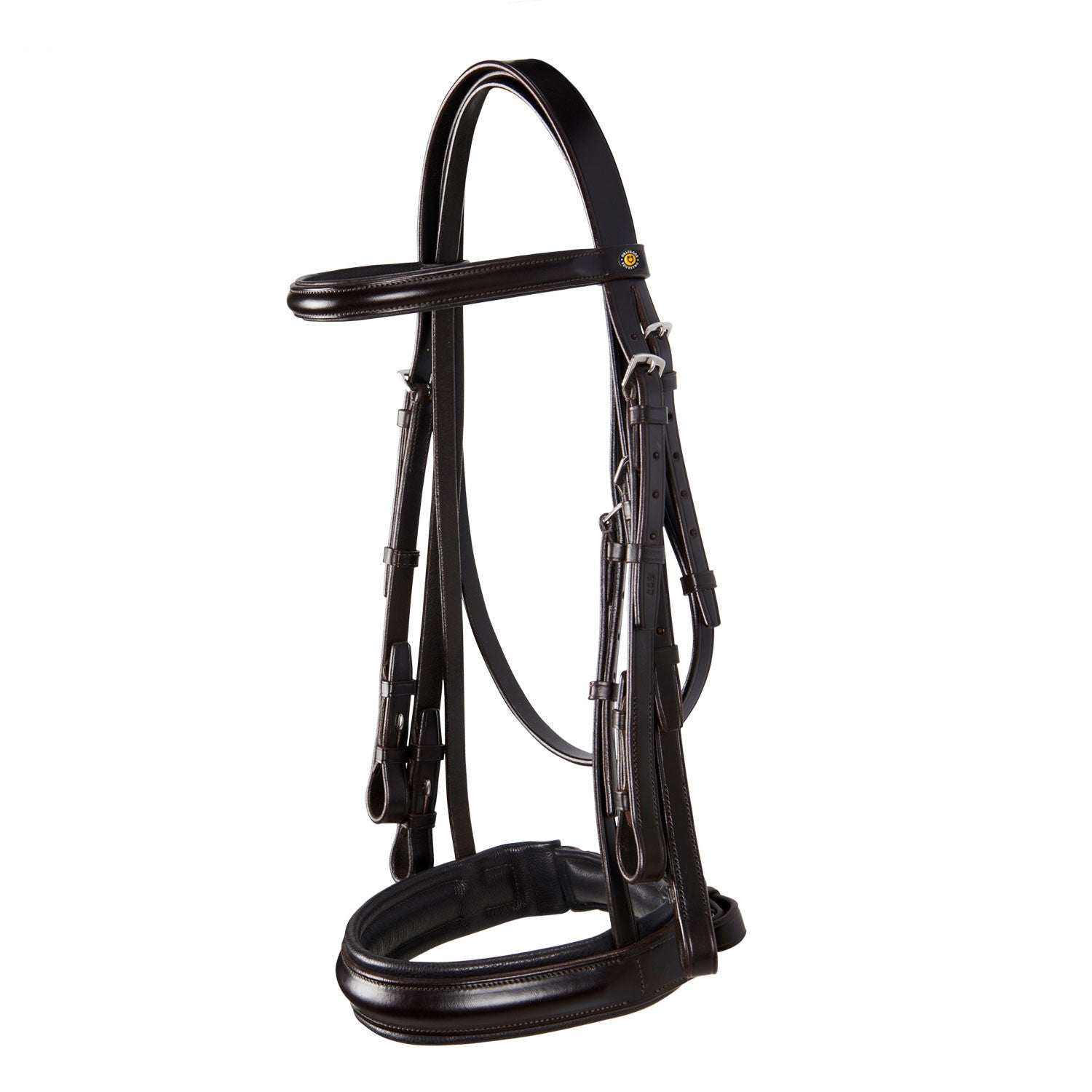 LEATHER DRESSAGE BRIDLE.