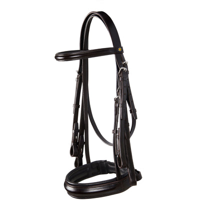 LEATHER DRESSAGE BRIDLE.