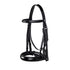 Leather dressage bridle.