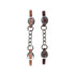 LATIGO 1/2" CURB SINGLE CHAIN SS BUCKLE.