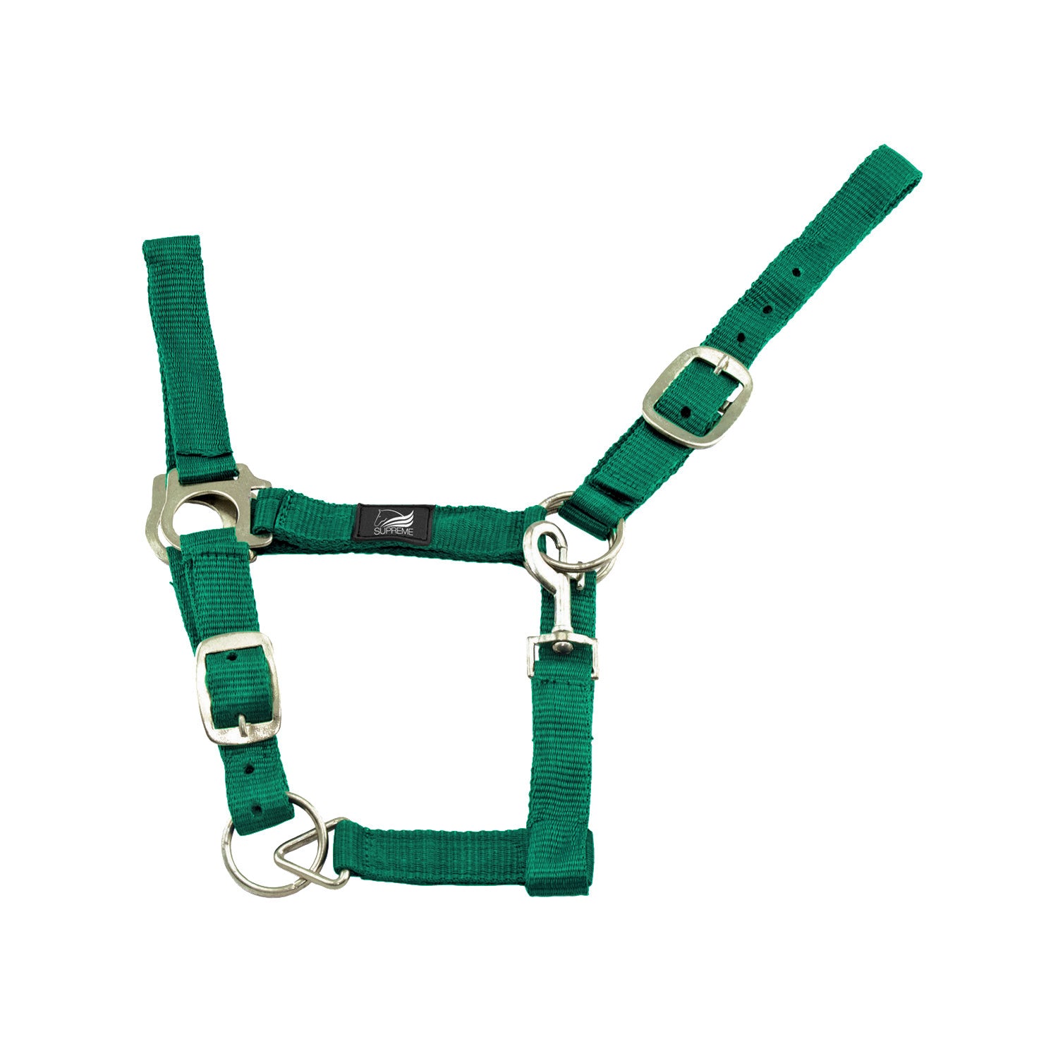 NYLON HALTER DOUBLE LAYER WITH DOUBLE REGOLATION.