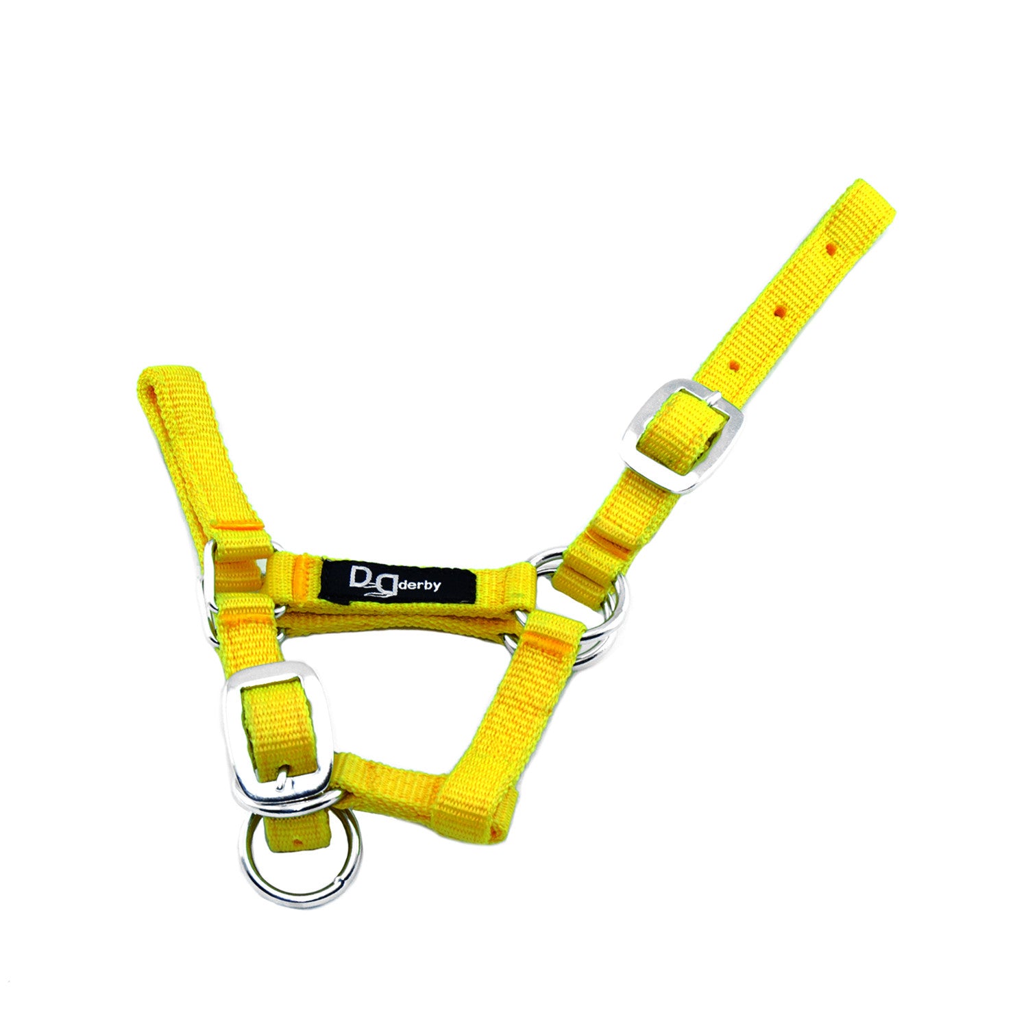 FOAL NYLON HALTER WITH DOUBLE ADJUSTMENT.