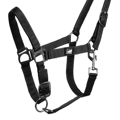 FOAL HALTER WITH DOUBLE ADJUSTMENT AND SNAP HOOK