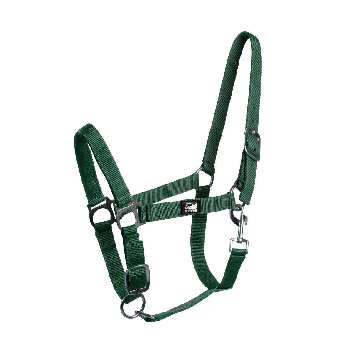 FOAL HALTER WITH DOUBLE ADJUSTMENT AND SNAP HOOK