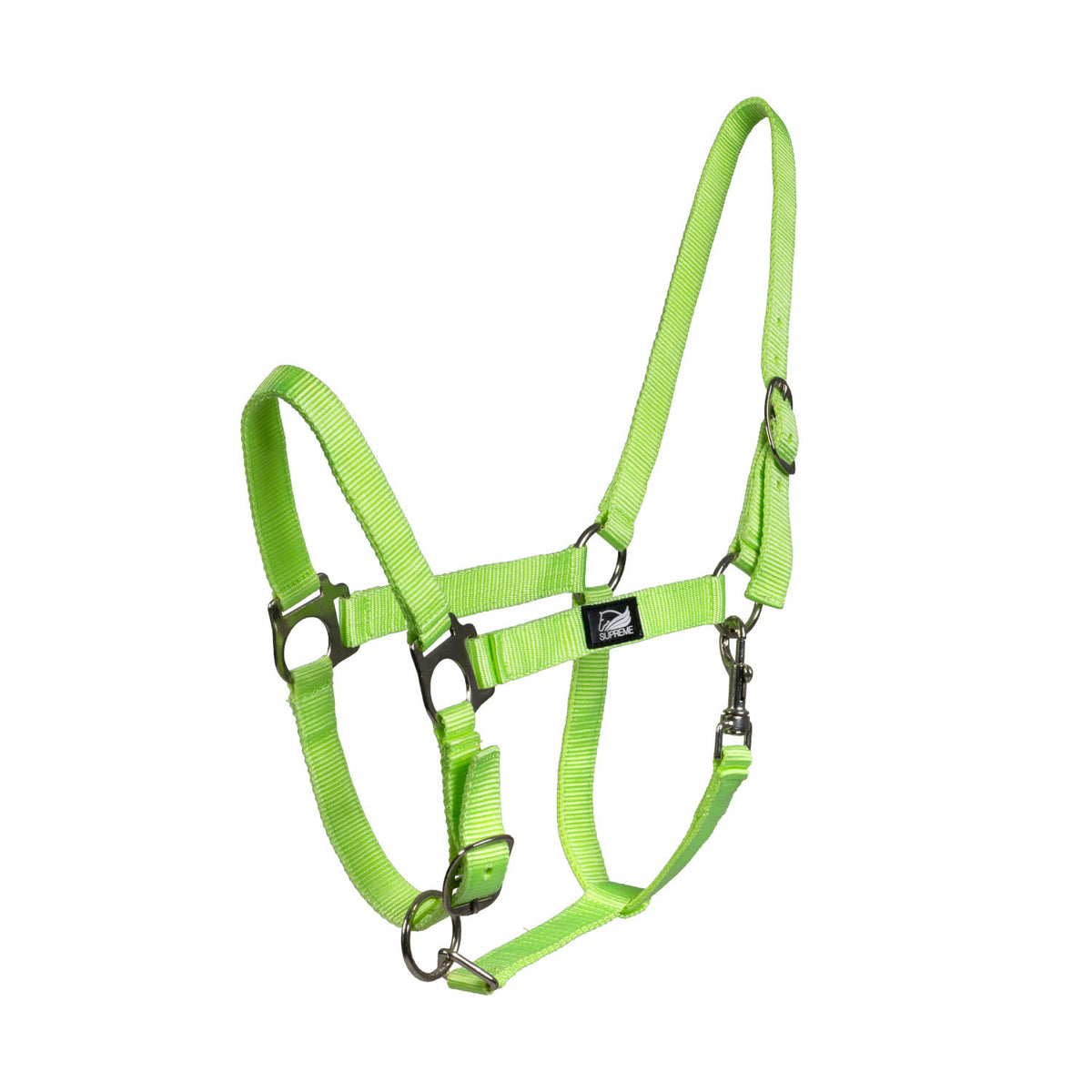 FOAL HALTER WITH DOUBLE ADJUSTMENT AND SNAP HOOK