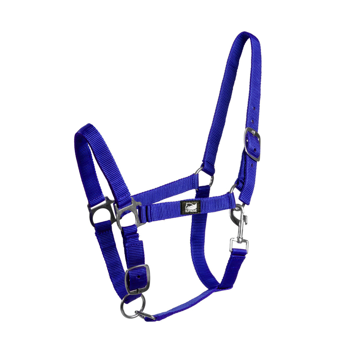 FOAL HALTER WITH DOUBLE ADJUSTMENT AND SNAP HOOK
