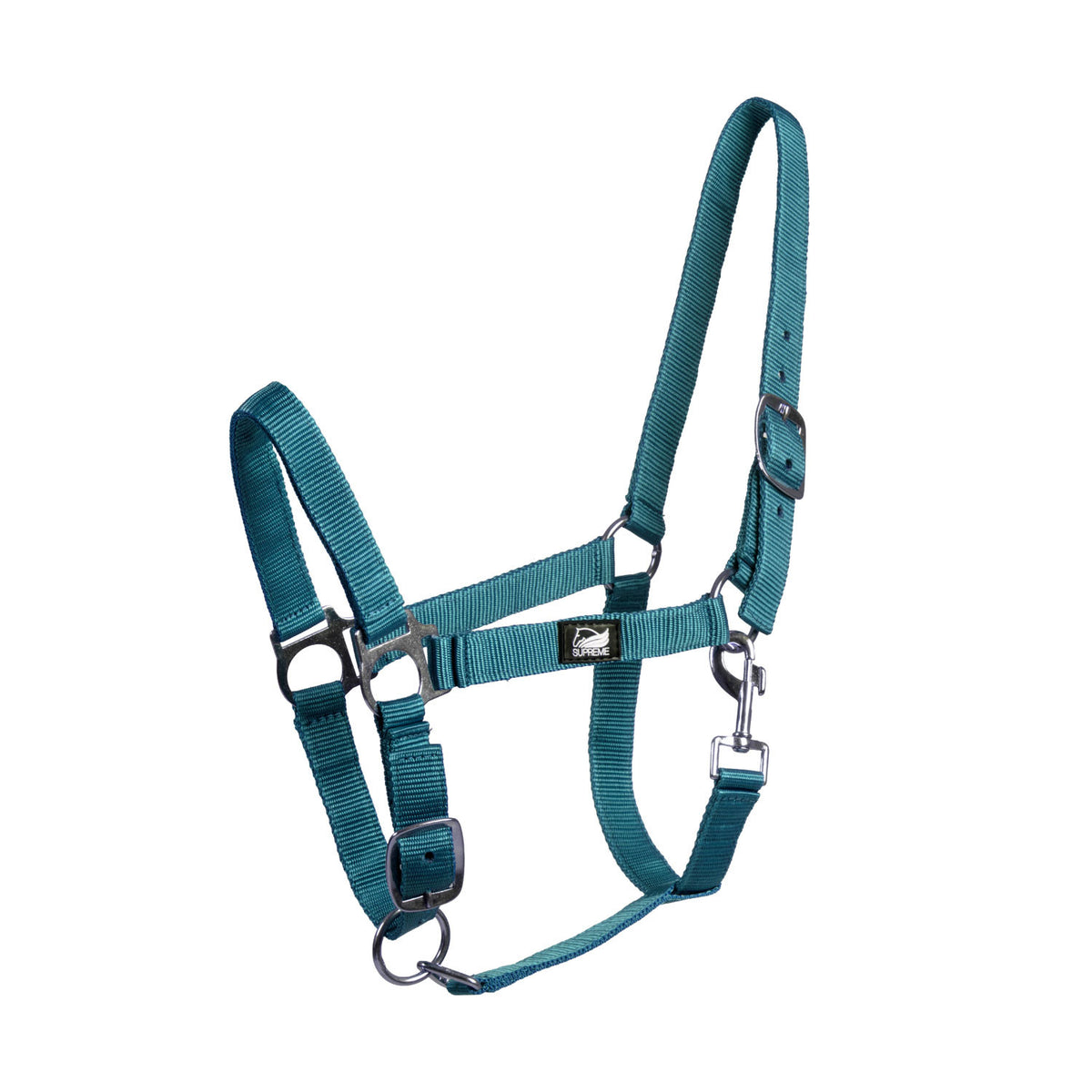 FOAL HALTER WITH DOUBLE ADJUSTMENT AND SNAP HOOK
