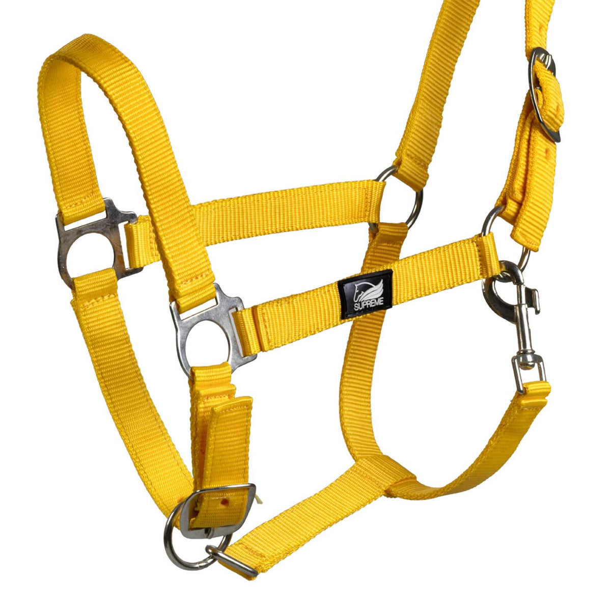 FOAL HALTER WITH DOUBLE ADJUSTMENT AND SNAP HOOK